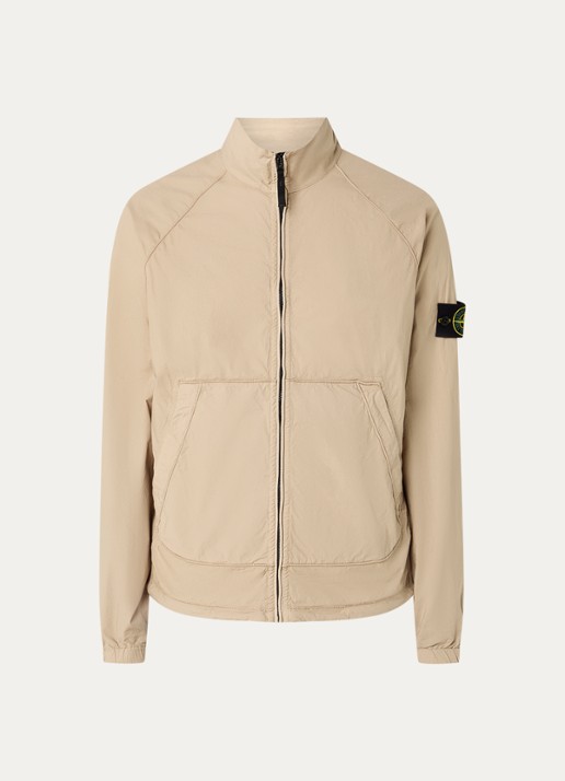 Stone Island S0003 jack met steekzakken en logo