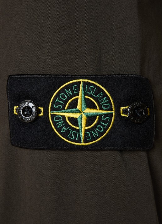 Stone Island S0012 jack met borstzakken - detail 3 bruin