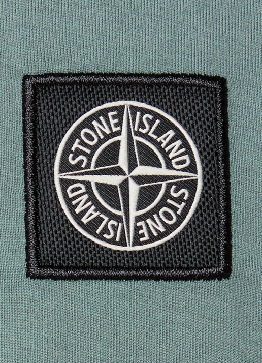 Stone Island S0013 T-shirt met logo - detail 2 groen