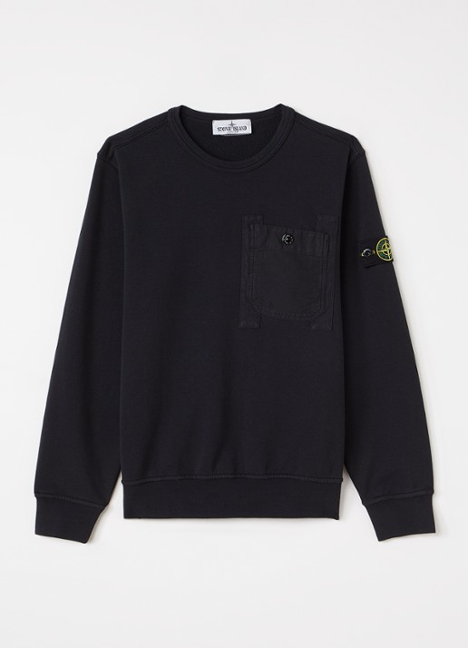 Stone Island S0040 sweater met borstzak