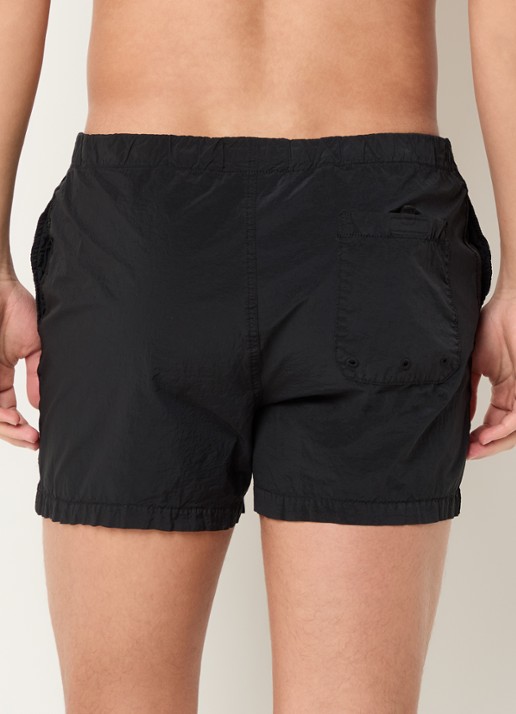 Stone Island S0043 zwemshorts met steekzakken - achterkant 3 zwart