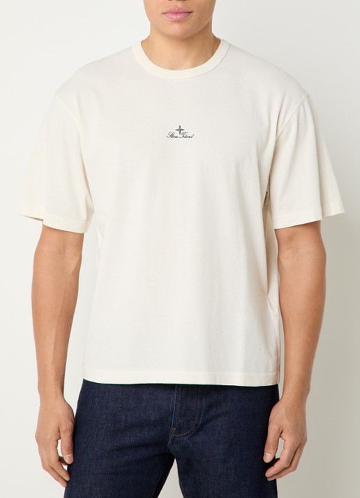 Stone Island S0050 T-shirt met logo