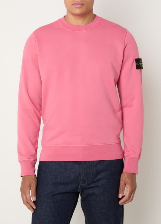 Stone Island S0051 sweater met logo