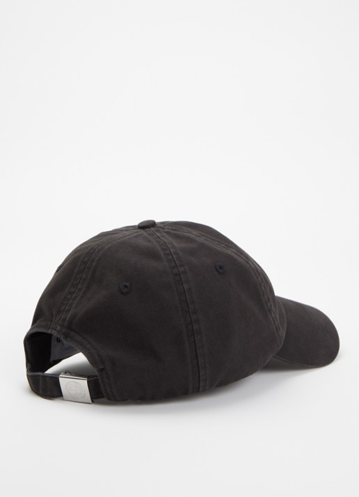 Stone Island S0106 pet met logoborduring - achterkant 2 zwart