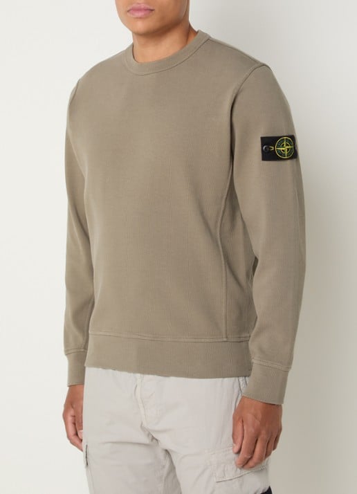 Stone Island S0472 sweater met logo