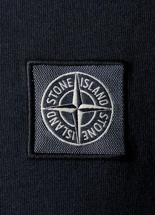 Stone Island S0500 T-shirt met logo - detail 2 donkerblauw