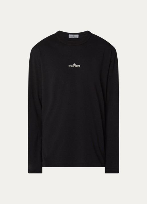 Stone Island S0535 longsleeve met logoprint