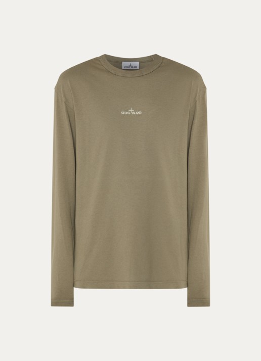 Stone Island S0535 longsleeve met logoprint