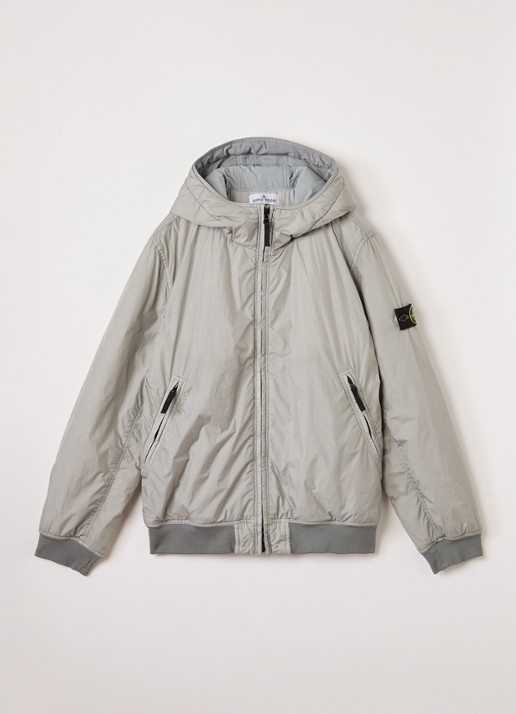 Stone Island S0A23 gewatteerd bomberjack met capuchon
