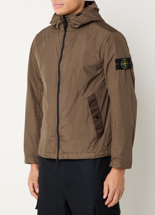 Stone Island S0A23 Jack met capuchon en logo