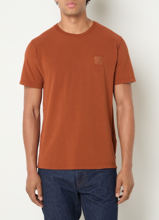 Stone Island S0F11 T-shirt met logo