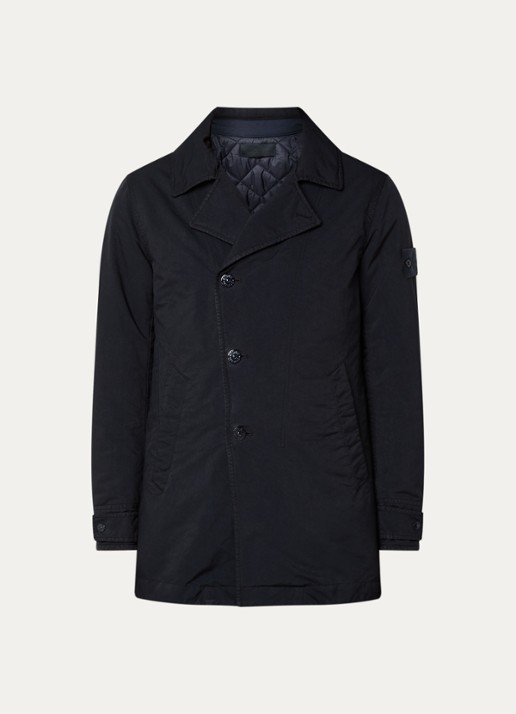 Stone Island S0F27 jack met steekzakken - voorkant 5 zwart