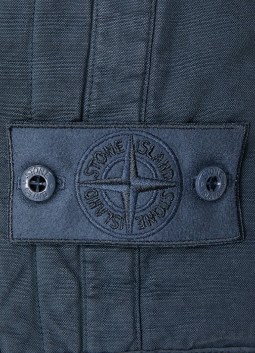 Stone Island S0F34 bodywarmer met quilt patroon - detail 6 indigo