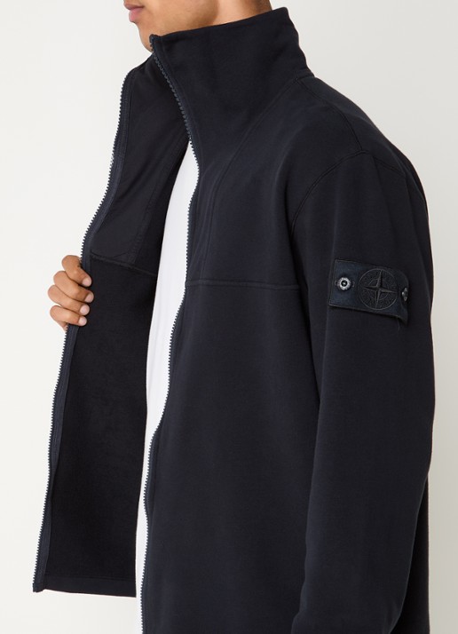 Stone Island S0F53 vest met logo - detail 5 donkerblauw