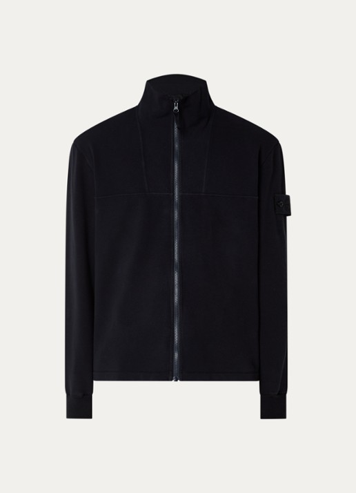 Stone Island S0F53 vest met logo - voorkant 2 donkerblauw