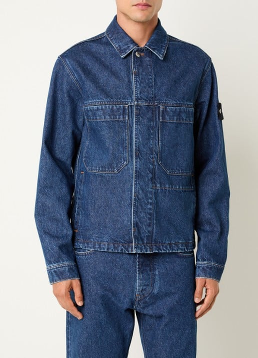 Stone Island S0J34 spijkerjas met logo