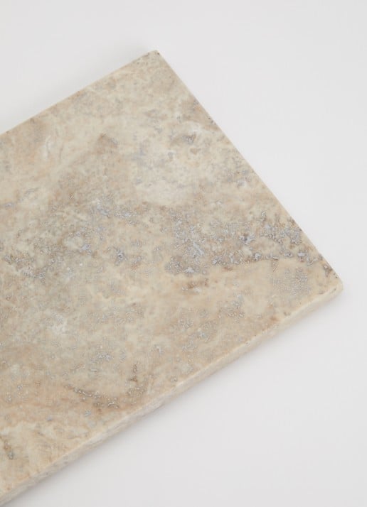 Stoned Marmer serveerplank S 15 x 30 cm - voorkant 2 grijs