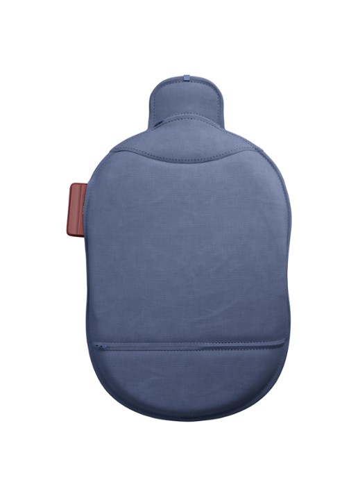Stoov Huddle³ warmtekussen 35 x 58 cm - achterkant donkerblauw