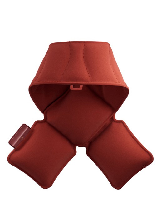 Stoov Kokoon³ sjaal 20 x 140 cm - achterkant 4 rood