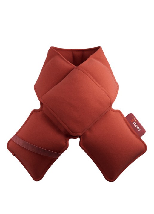 Stoov Kokoon³ sjaal 20 x 140 cm - voorkant 5 rood