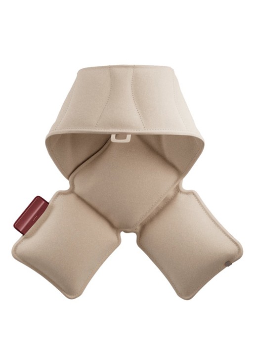 Stoov Kokoon³ sjaal 20 x 140 cm - achterkant beige