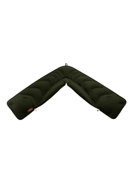 Stoov Kokoon³ XL sjaal 35 x 190 cm - detail 4 mosgroen