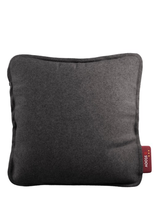 Stoov Ploov³ warmtekussen 45 x 45 cm - voorkant 3 grijs