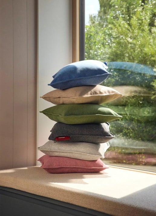 Stoov Ploov³ warmtekussen 45 x 45 cm - voorkant 2 roze