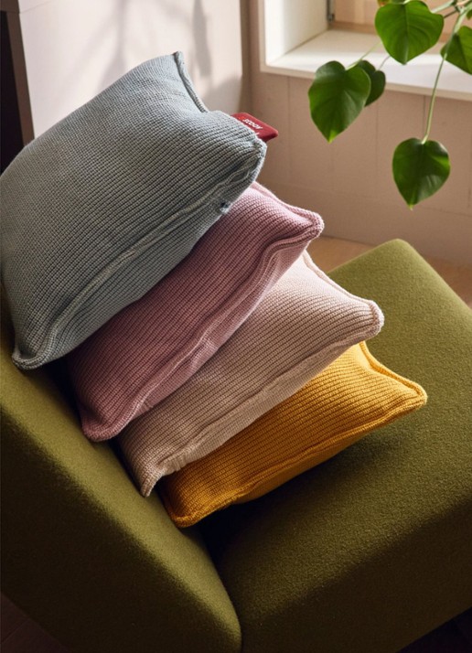 Stoov Ploov³ warmtekussen 45 x 45 cm - voorkant 5 roze