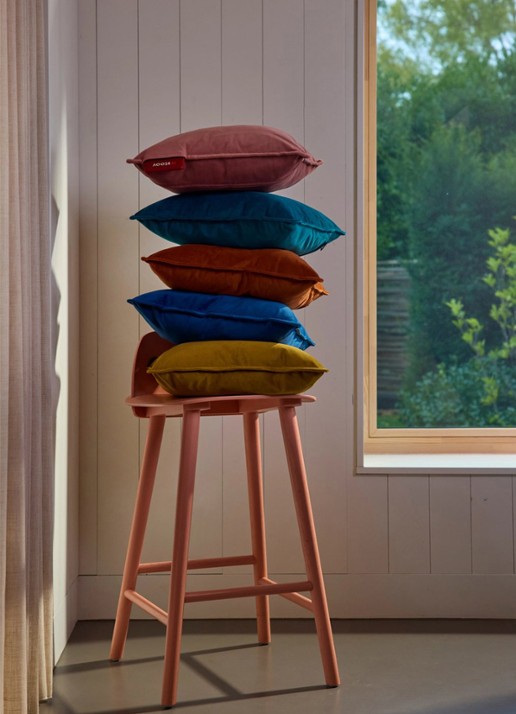 Stoov Ploov³ warmtekussen 45 x 45 cm - voorkant 5 roze
