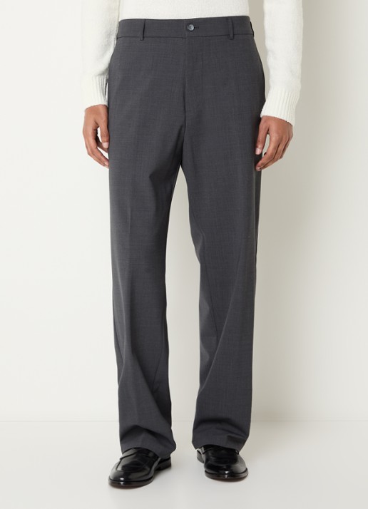 Strellson Jin wide fit broek met steekzakken