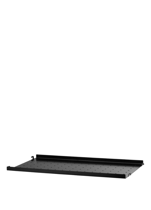 String Furniture Metal shelf low edge 58 x 20 cm