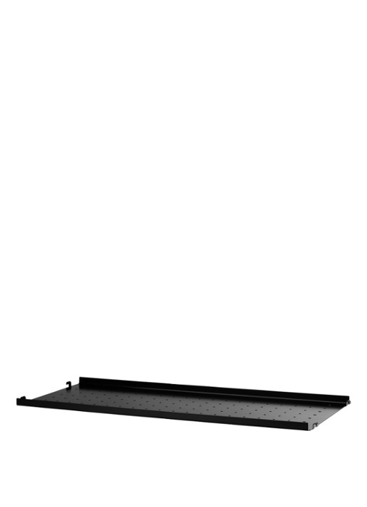 String Furniture Metal shelf low edge 78 x 30 cm