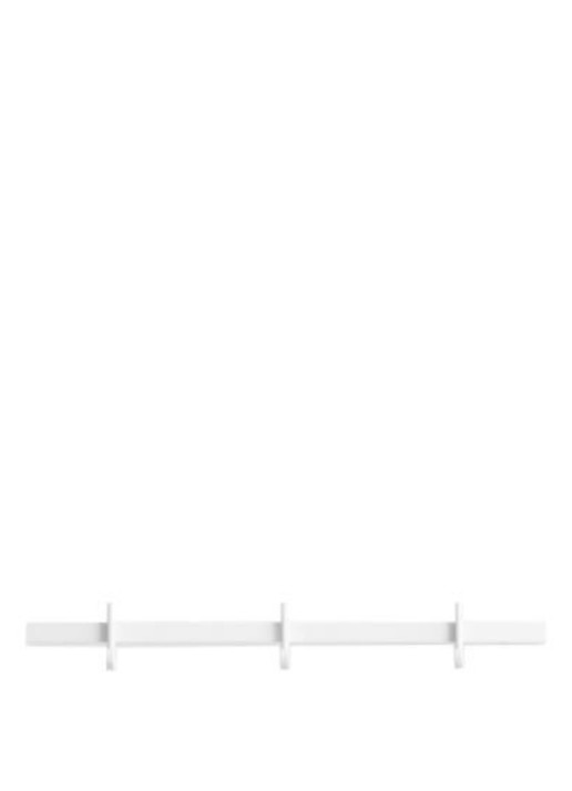 String Furniture Relief wandkapstok 41 cm - voorkant wit