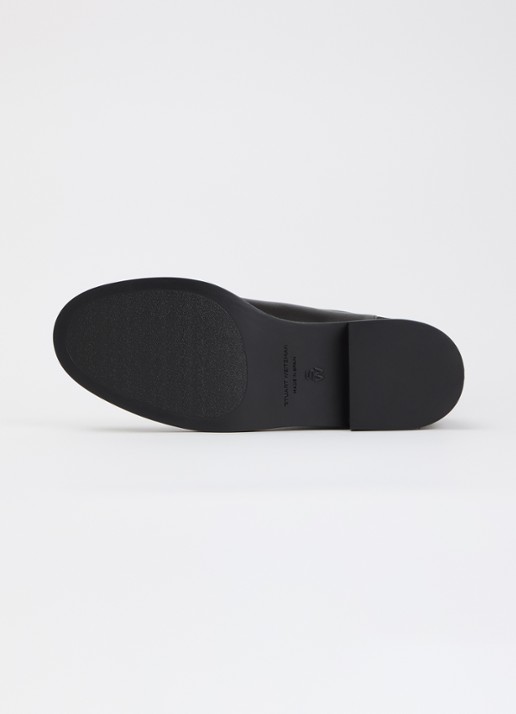 Stuart Weitzman 5050 Celia overknee laars van leer - detail 3 zwart