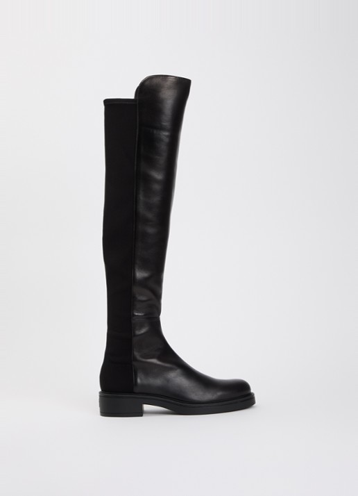 Stuart Weitzman 5050 Celia overknee laars van leer