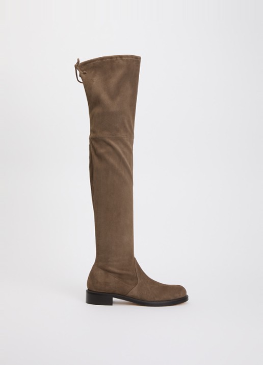 Stuart Weitzman Giseleland overknee laars van suède