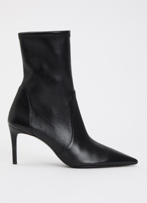 Stuart Weitzman Stuart Power enkellaarsje van leer