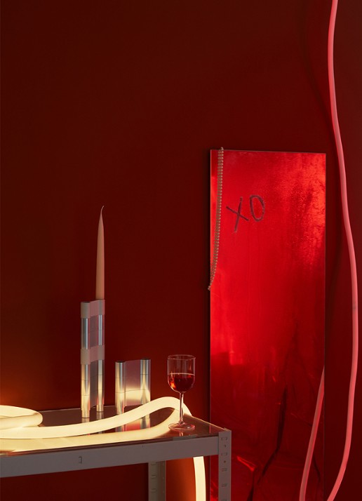 Studio About Flex Tube ledverlichting 5 meter - detail 2 rood
