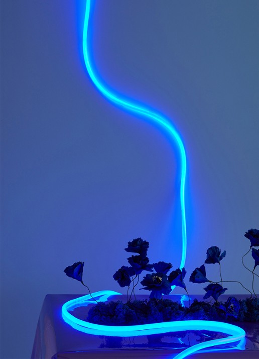 Studio About Flex Tube ledverlichting 5 meter - detail blauw