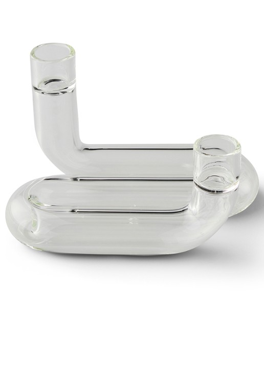 Studio About Wave kandelaar 10 cm - achterkant 8 wit