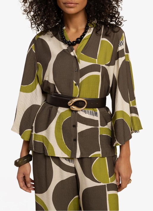 Studio Anneloes Cecil blouse met print