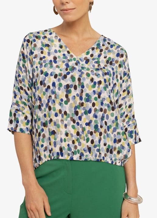 Studio Anneloes Didi top met stippenprint