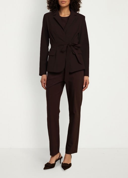 Studio Anneloes Elin blazer met strikceintuur