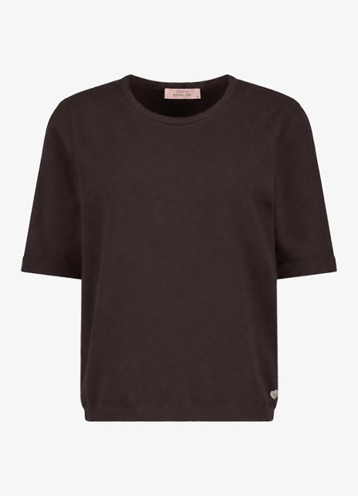 Studio Anneloes Felica pullover - voorkant bruin