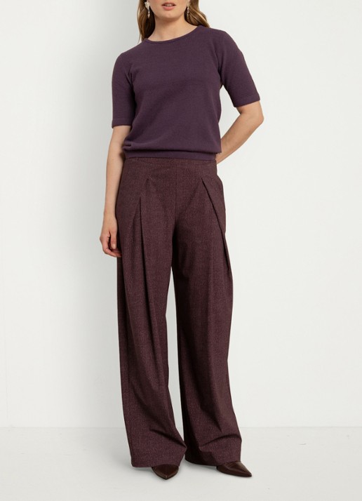 Studio Anneloes Felica pullover - voorkant 5 paars