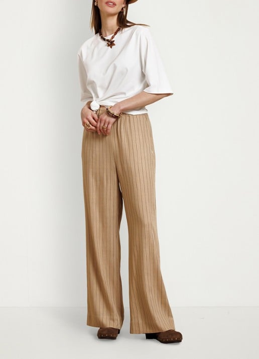 Studio Anneloes Fiore T-shirt met stretch - voorkant 4 wit