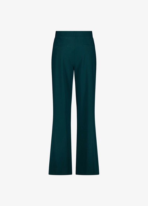 Studio Anneloes Lexie bonded trousers - achterkant petrol