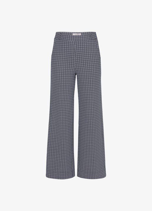 Studio Anneloes Lexie high waist loose fit pantalon met print