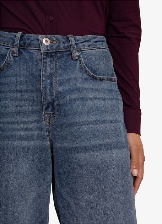 Studio Anneloes Lexie high waist wide leg jeans